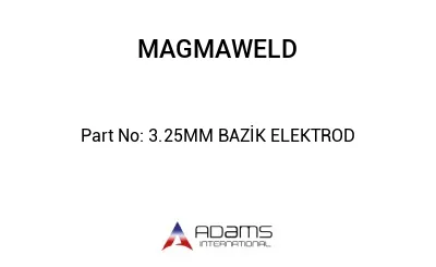 3.25MM BAZİK ELEKTROD 3.25MM BAZİK ELEKTROD