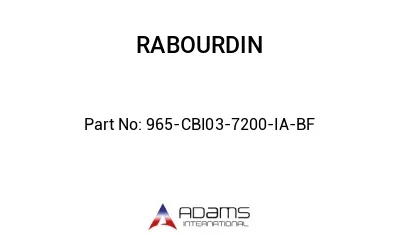 965-CBI03-7200-IA-BF
