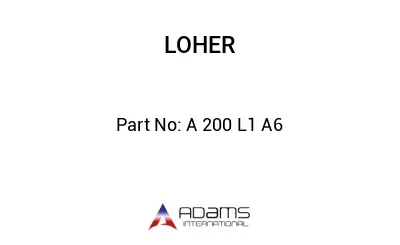 A 200 L1 A6 A 200 L1 A6