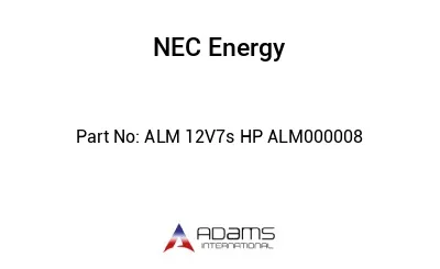 ALM 12V7s HP ALM000008 ALM 12V7s HP ALM000008