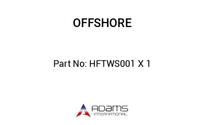 HFTWS001 X 1 HFTWS001 X 1