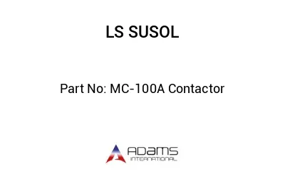 MC-100A Contactor MC-100A Contactor