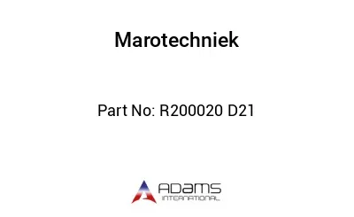 R200020 D21 R200020 D21