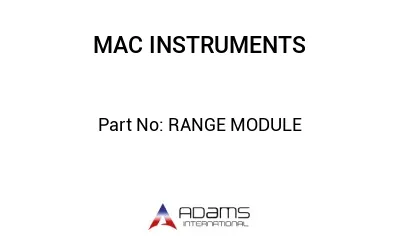 RANGE MODULE RANGE MODULE