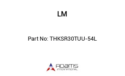 THKSR30TUU-54L THKSR30TUU-54L